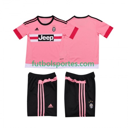 Camiseta Juventus 2015 2016 Retro Niño Segunda Equipación